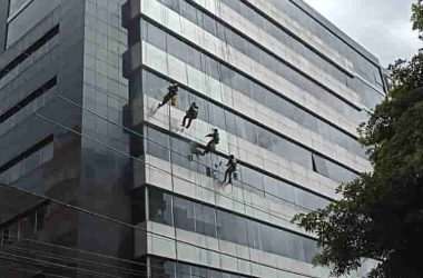 limpieza de vidrios en altura limpieza de vidrios