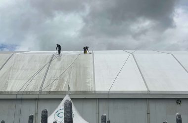 Limpieza de carpas y toldos Limpieza de carpas y toldos